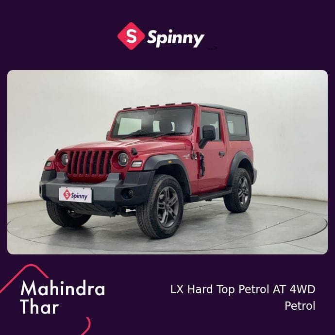 Used 2022 Mahindra Thar Used 2022 Mahindra Thar