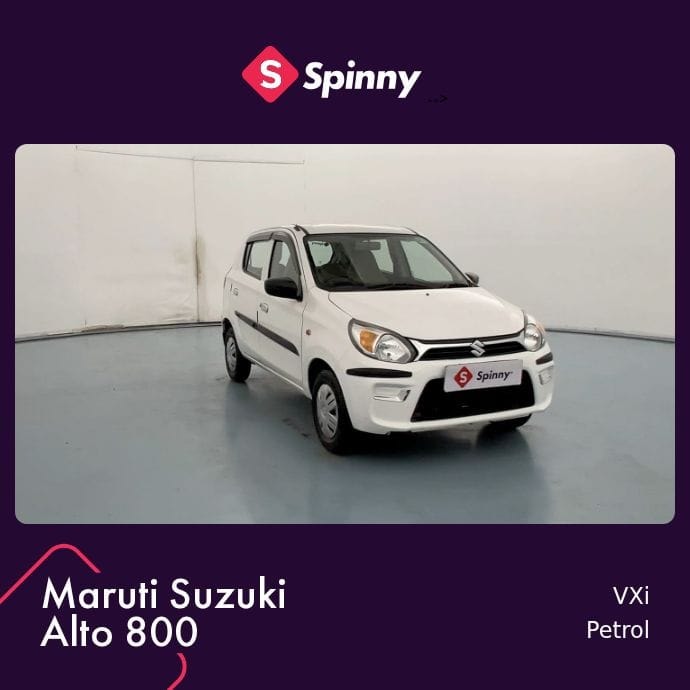 Used 2021 Maruti Suzuki Alto 800 Used 2021 Maruti Suzuki Alto 800