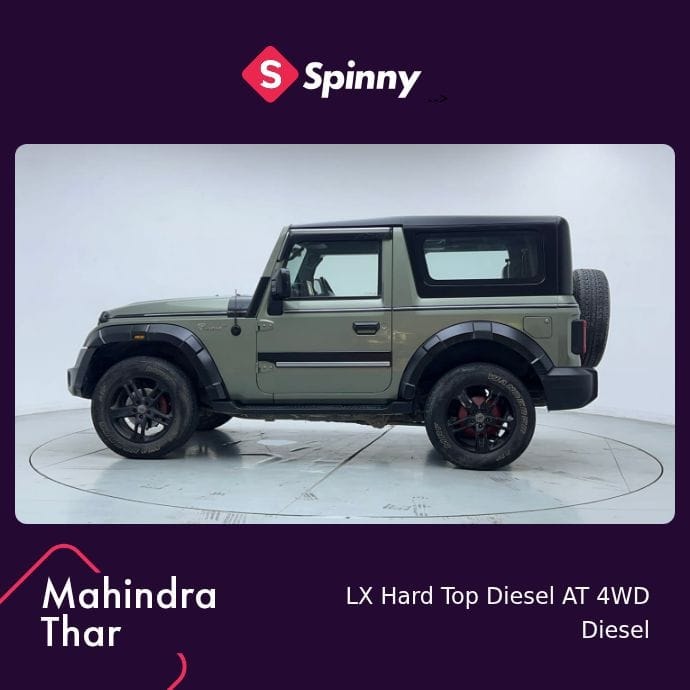 Used 2022 Mahindra Thar Used 2022 Mahindra Thar