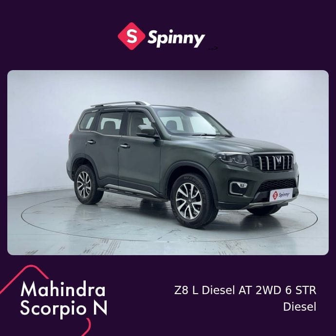 Used 2022 Mahindra Scorpio-N Used 2022 Mahindra Scorpio-N