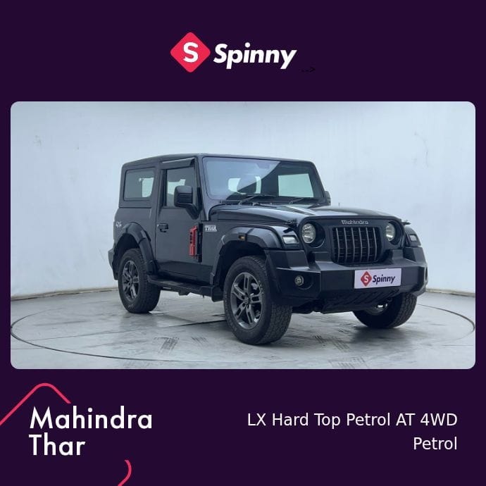 Used 2023 Mahindra Thar Used 2023 Mahindra Thar