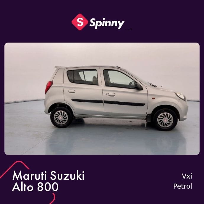 Used 2015 Maruti Suzuki Alto 800 Used 2015 Maruti Suzuki Alto 800