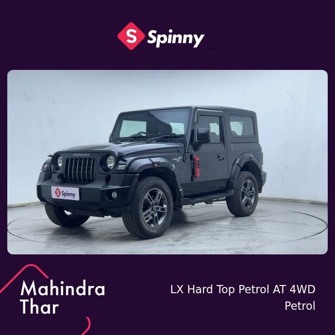 Used 2023 Mahindra Thar Used 2023 Mahindra Thar