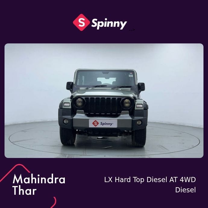 Used 2022 Mahindra Thar Used 2022 Mahindra Thar
