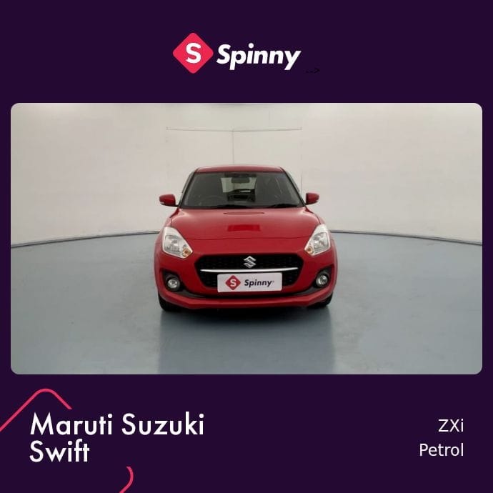 Used 2022 Maruti Suzuki Swift Used 2022 Maruti Suzuki Swift