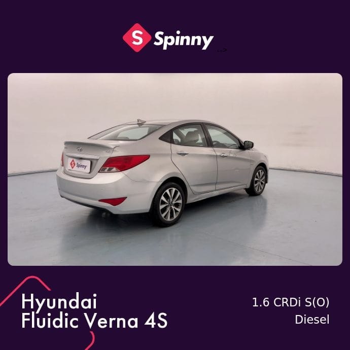 Used 2015 Hyundai Fluidic Verna Used 2015 Hyundai Fluidic Verna
