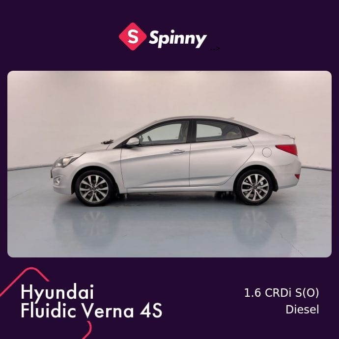 Used 2015 Hyundai Fluidic Verna Used 2015 Hyundai Fluidic Verna