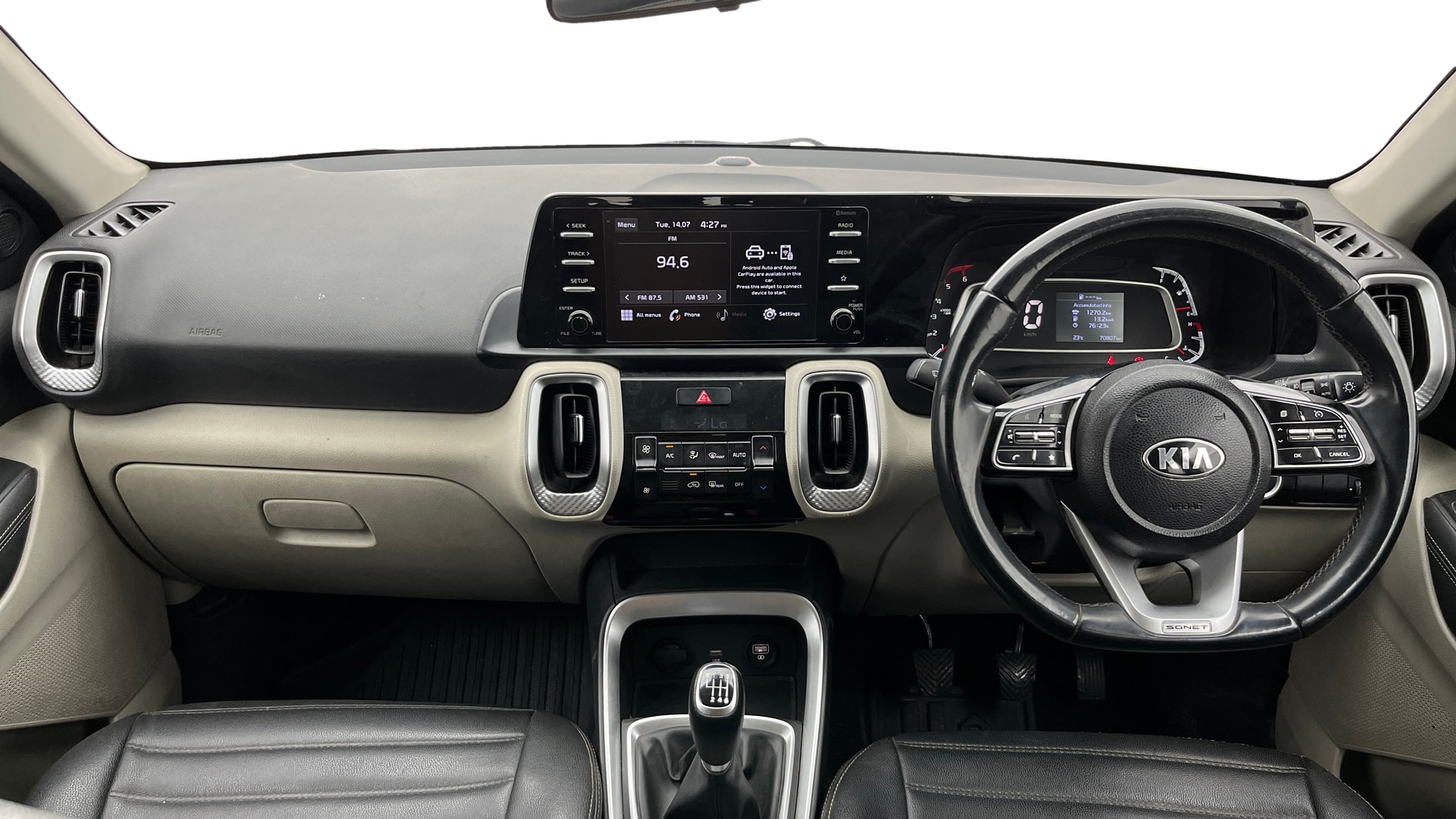 View 2021 Kia Sonet HTX Diesel Image 16 Used 2021 Kia Sonet HTX Diesel Image 16