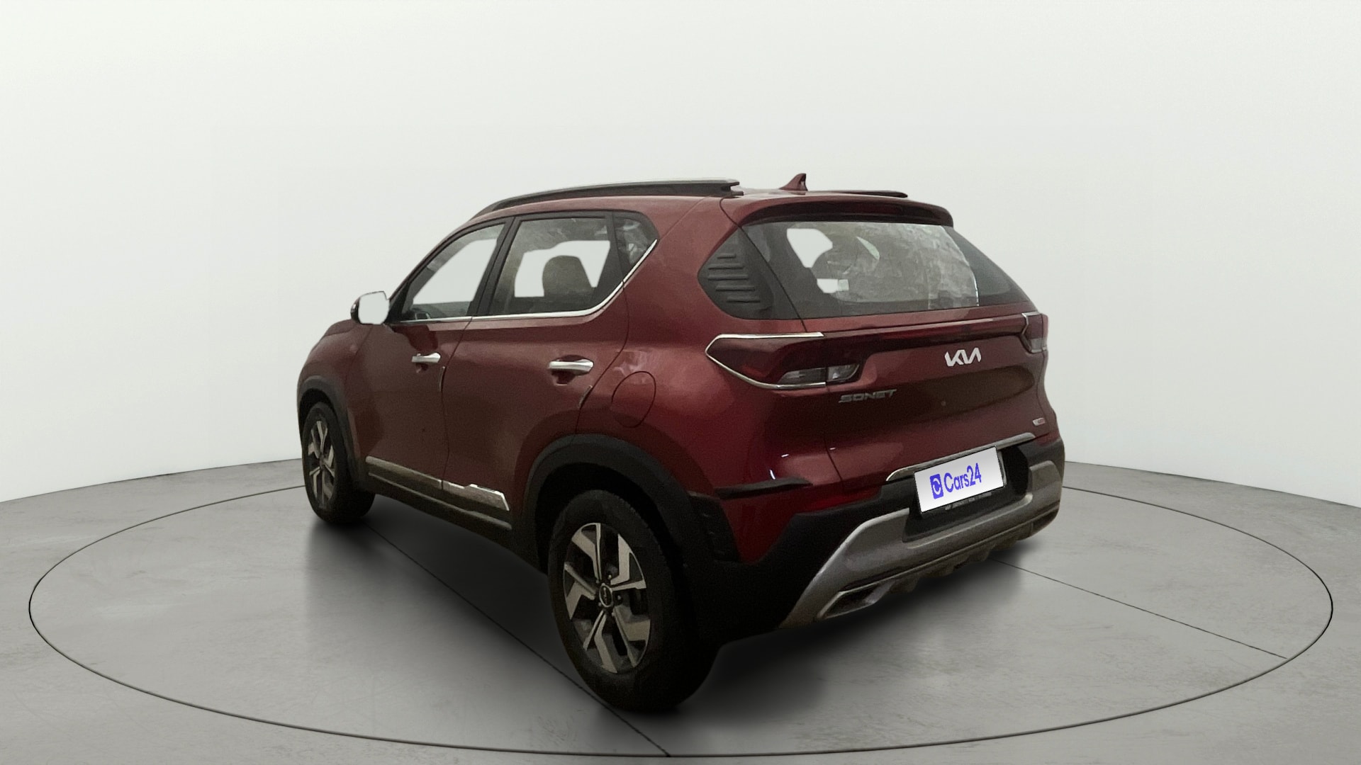 View 2021 Kia Sonet HTX iMT Petrol Image 2 Used 2021 Kia Sonet HTX iMT Petrol Image 2