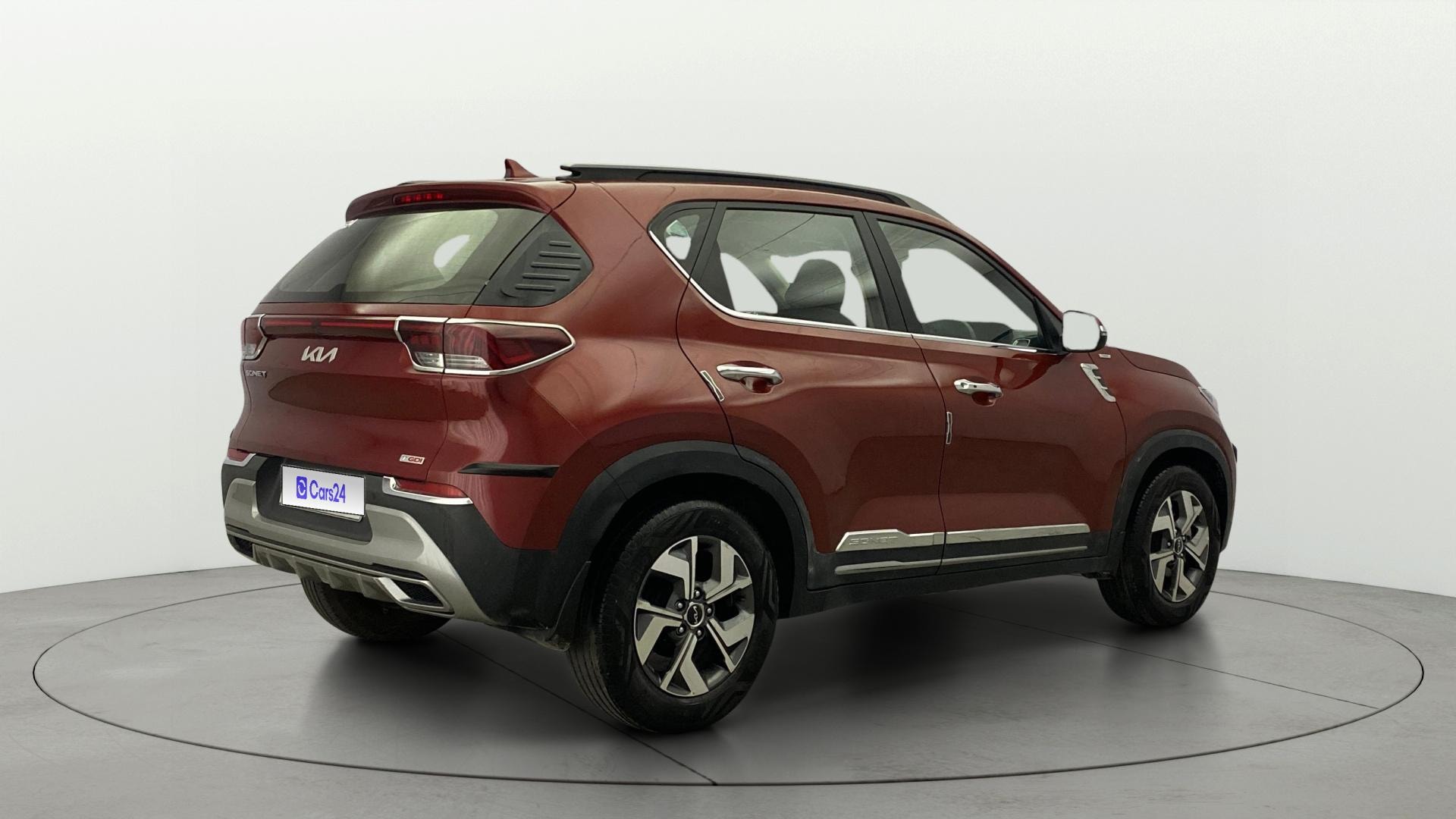 View 2022 Kia Sonet HTX iMT Petrol Image 43 Used 2022 Kia Sonet HTX iMT Petrol Image 43