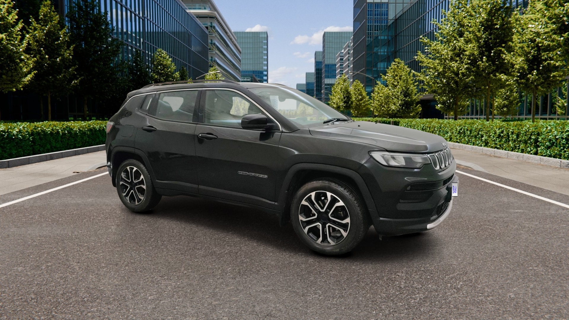 View 2023 Jeep Compass Limited (O)1.4 Multi AIR Petrol DDCT AT BS IV Image 22 Used 2023 Jeep Compass Limited (O)1.4 Multi AIR Petrol DDCT AT BS IV Image 22