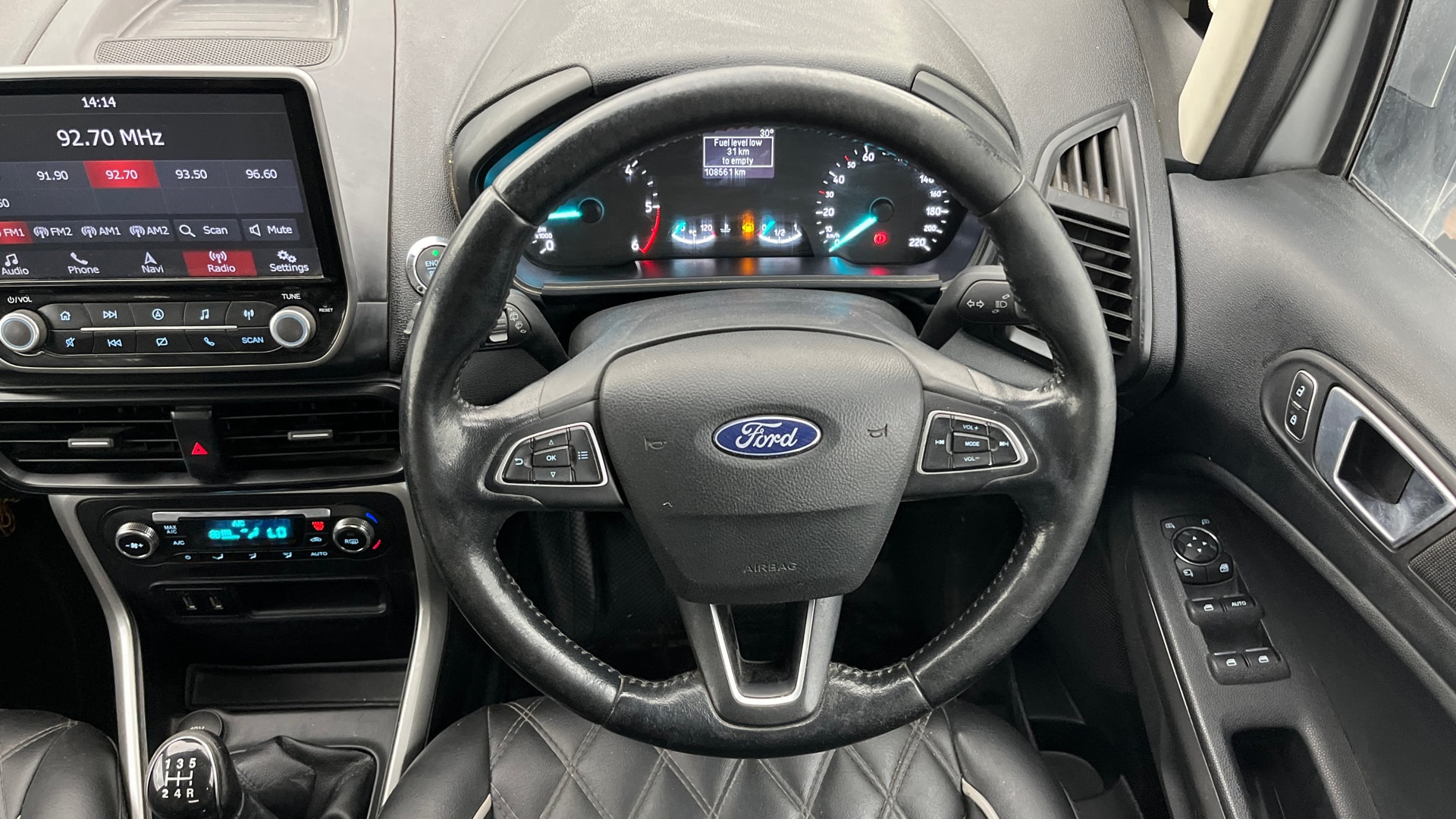 View 2018 Ford EcoSport 1.5 TDCi Diesel Ambiente BS IV Image 21 Used 2018 Ford EcoSport 1.5 TDCi Diesel Ambiente BS IV Image 21