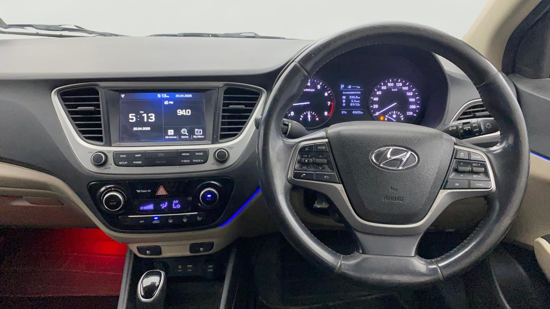 View 2018 Hyundai Verna 1.6 VTVT SX (O) AT Image 21 Used 2018 Hyundai Verna 1.6 VTVT SX (O) AT Image 21