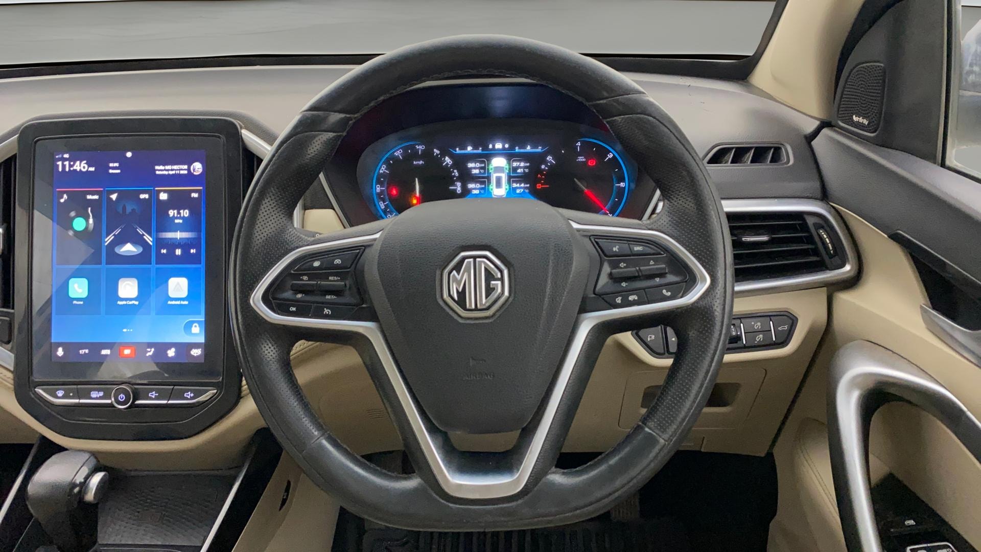 View 2021 MG Hector Sharp CVT Petrol Image 13 Used 2021 MG Hector Sharp CVT Petrol Image 13