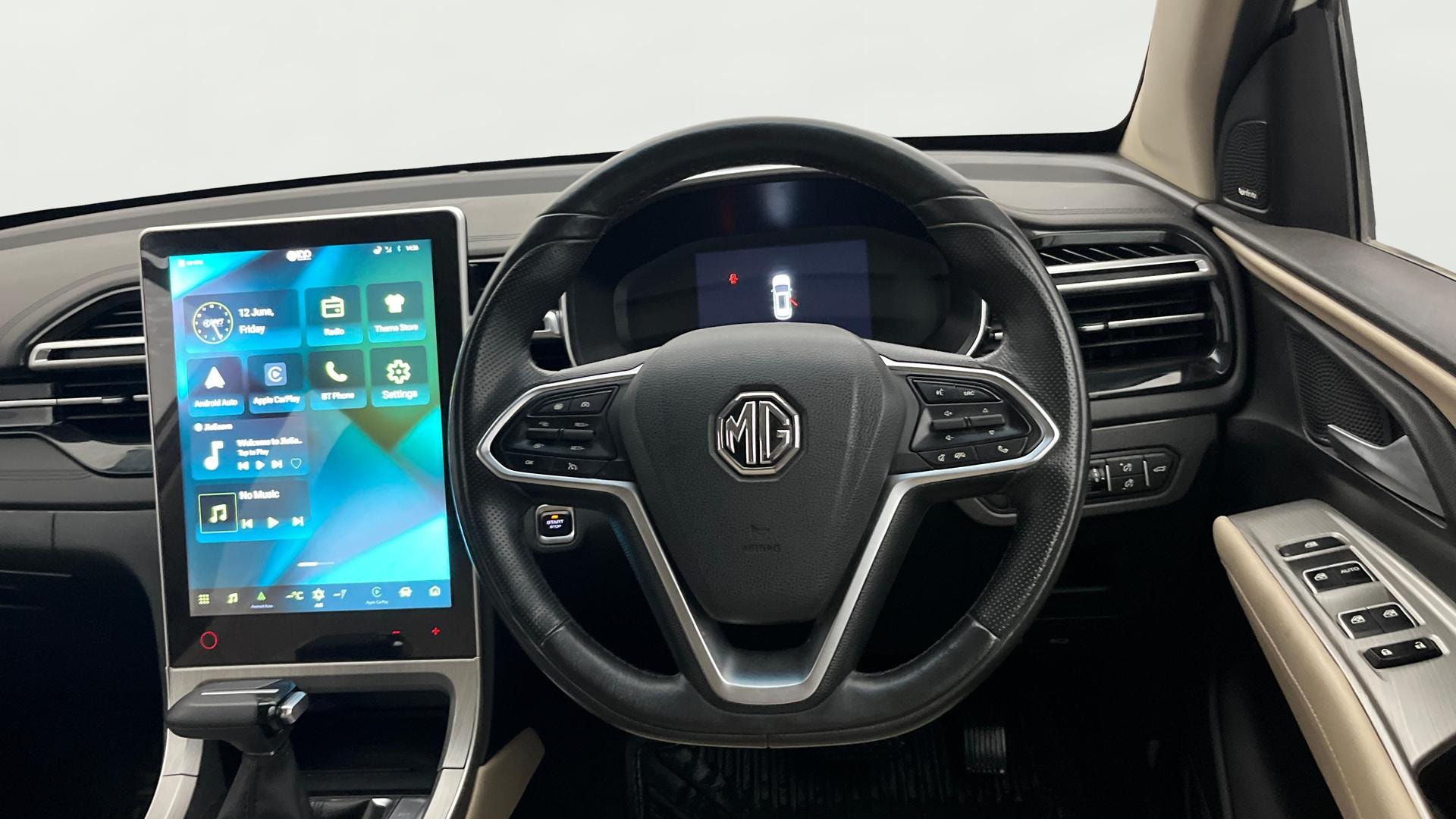 View 2023 MG Hector Sharp Pro CVT Petrol Dual Tone Image 21 Used 2023 MG Hector Sharp Pro CVT Petrol Dual Tone Image 21