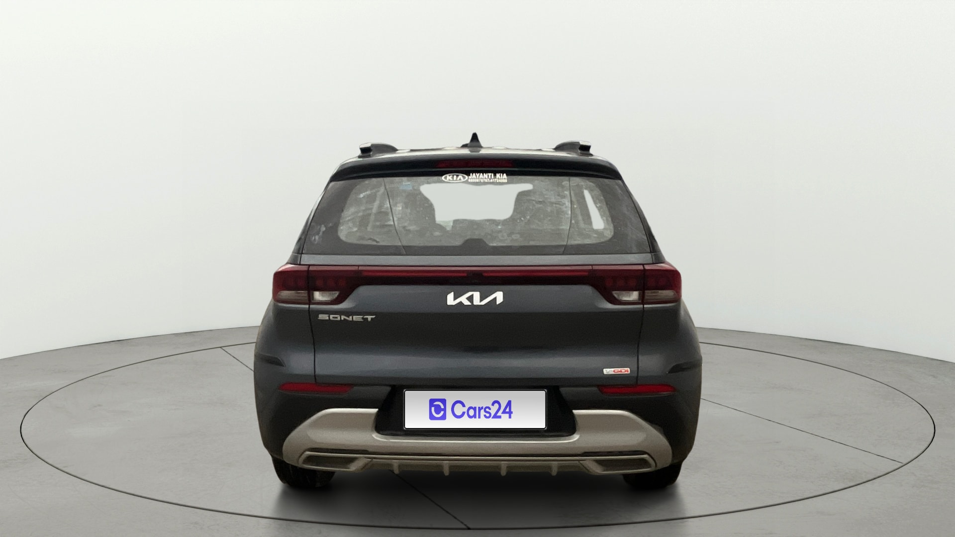 View 2021 Kia Sonet HTX iMT Petrol Image 43 Used 2021 Kia Sonet HTX iMT Petrol Image 43