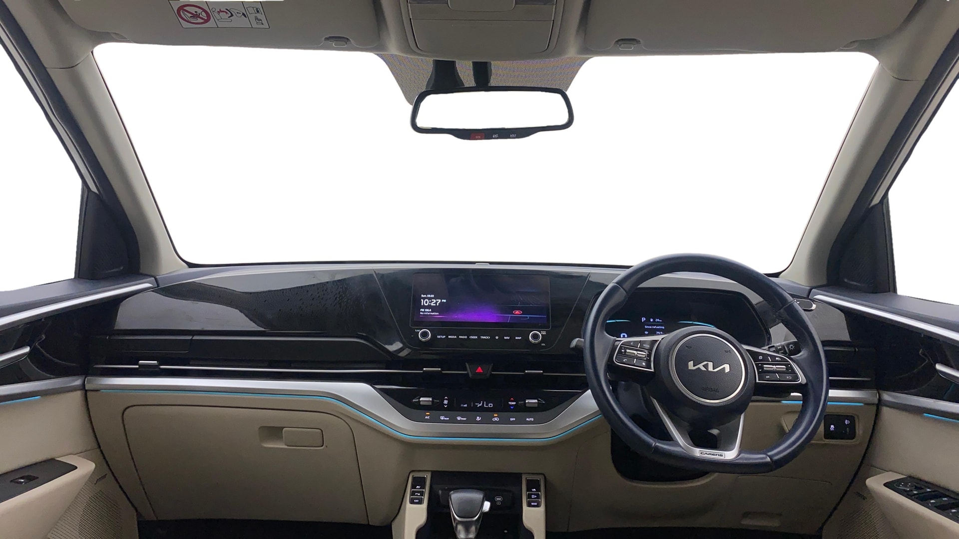 View 2022 Kia Carens Luxury Plus 1.5 AT Diesel 7 STR Image 17 Used 2022 Kia Carens Luxury Plus 1.5 AT Diesel 7 STR Image 17