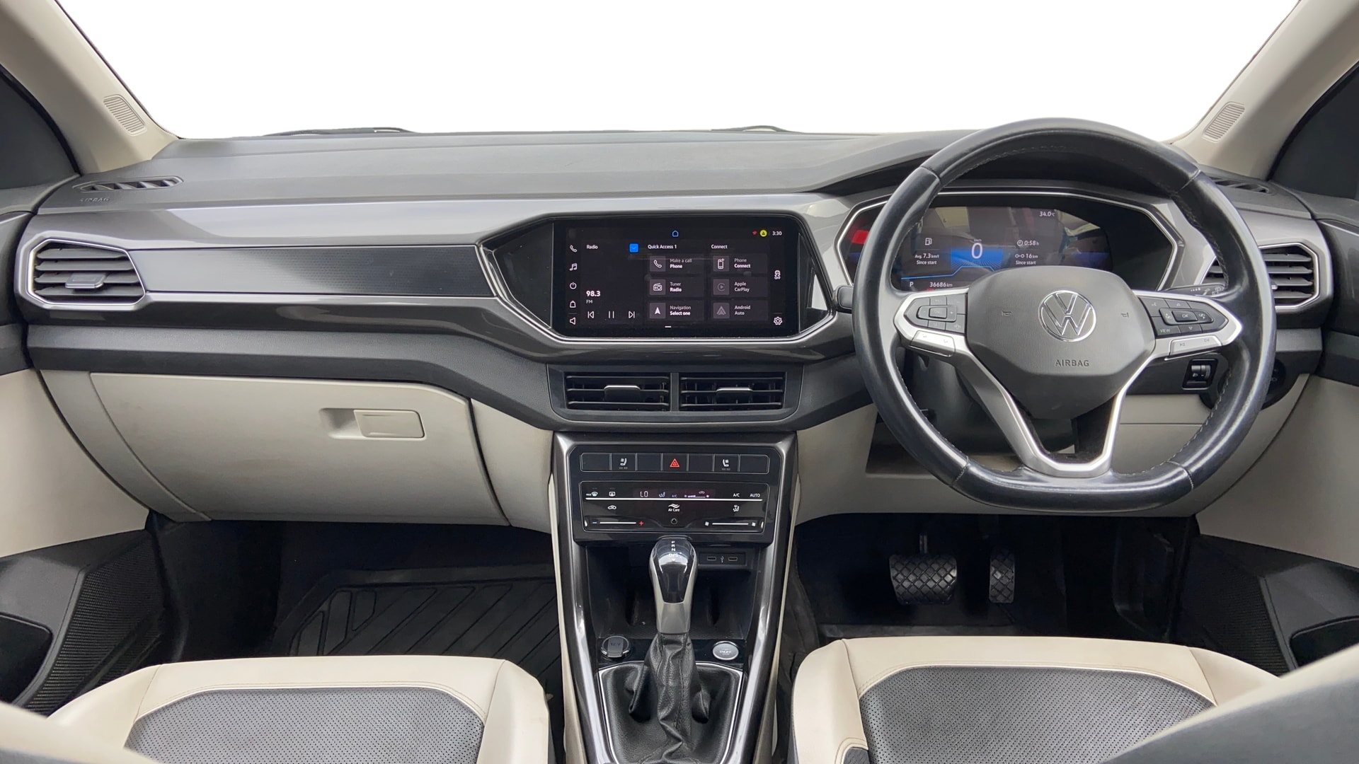 View 2022 Volkswagen Taigun 1.0 TSI Topline AT Image 16 Used 2022 Volkswagen Taigun 1.0 TSI Topline AT Image 16