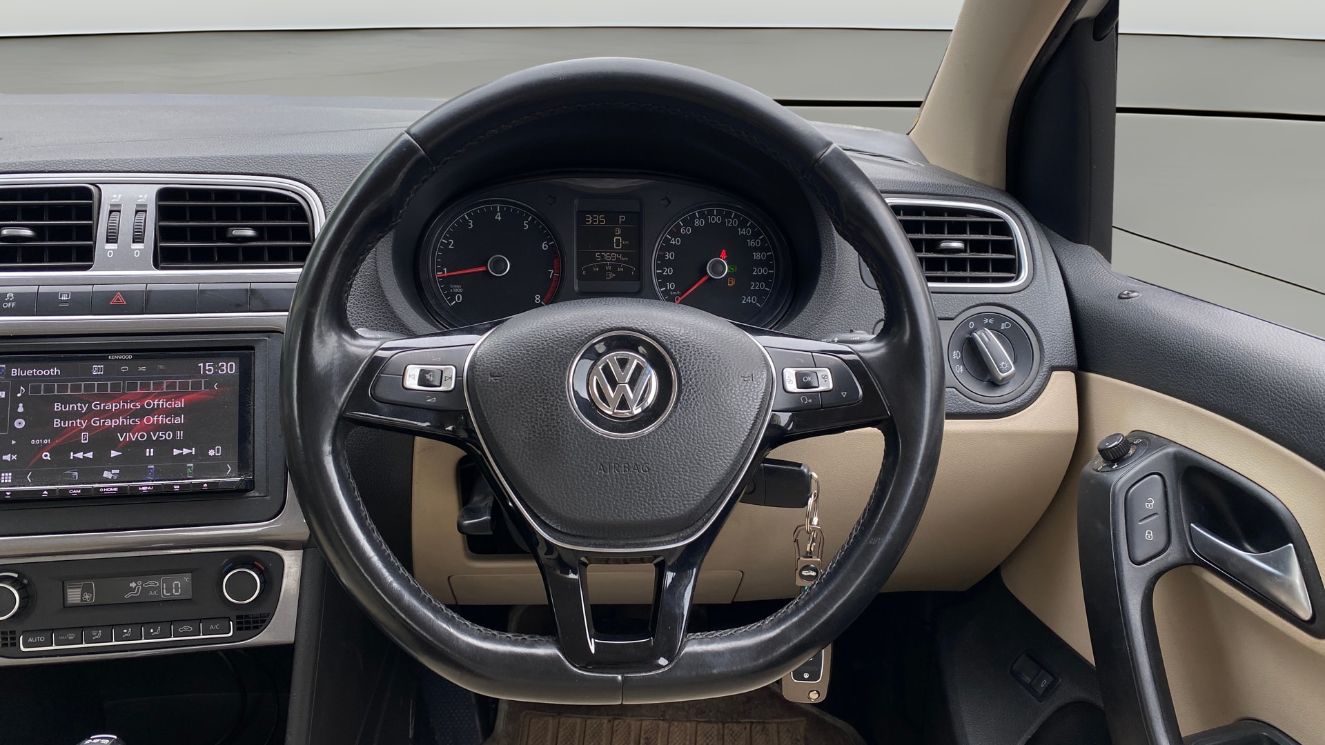 View 2019 Volkswagen Vento 1.2 L TSI Comfortline Petrol AT Image 14 Used 2019 Volkswagen Vento 1.2 L TSI Comfortline Petrol AT Image 14