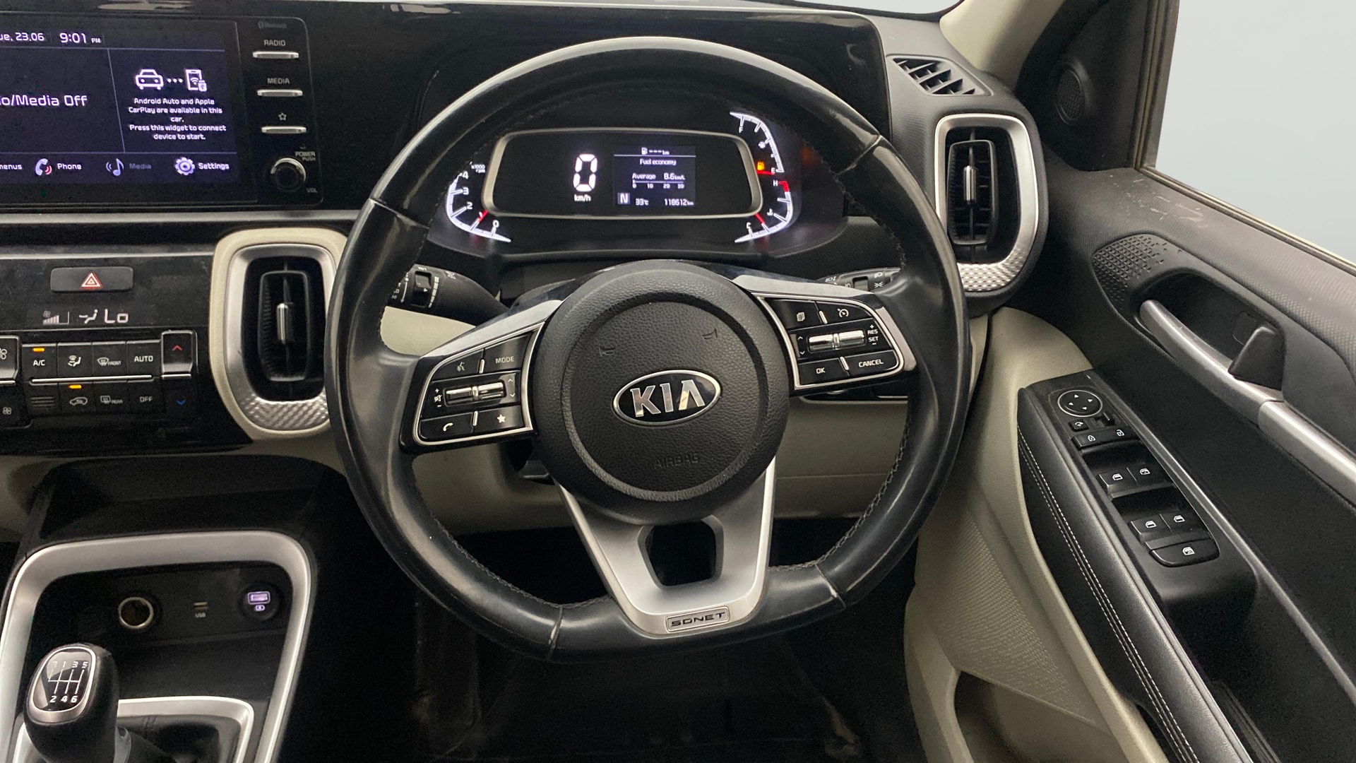 View 2021 Kia Sonet HTX iMT Petrol Image 20 Used 2021 Kia Sonet HTX iMT Petrol Image 20