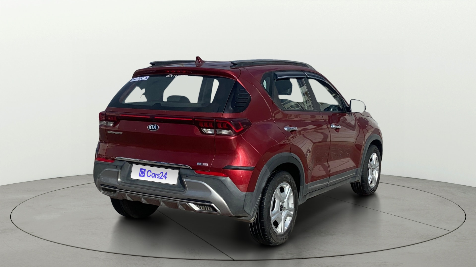 View 2021 Kia Sonet HTX iMT Petrol Image 45 Used 2021 Kia Sonet HTX iMT Petrol Image 45