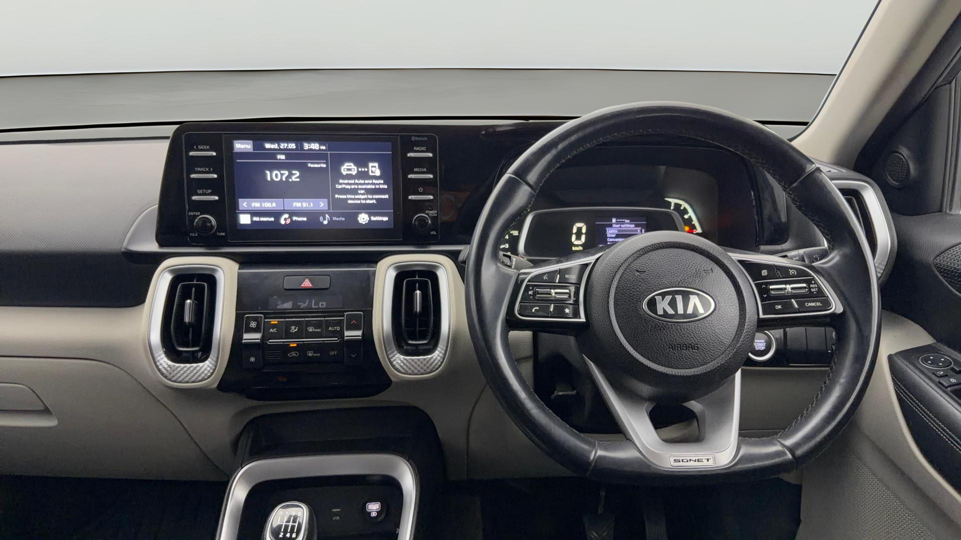 View 2020 Kia Sonet HTX iMT Petrol Image 21 Used 2020 Kia Sonet HTX iMT Petrol Image 21