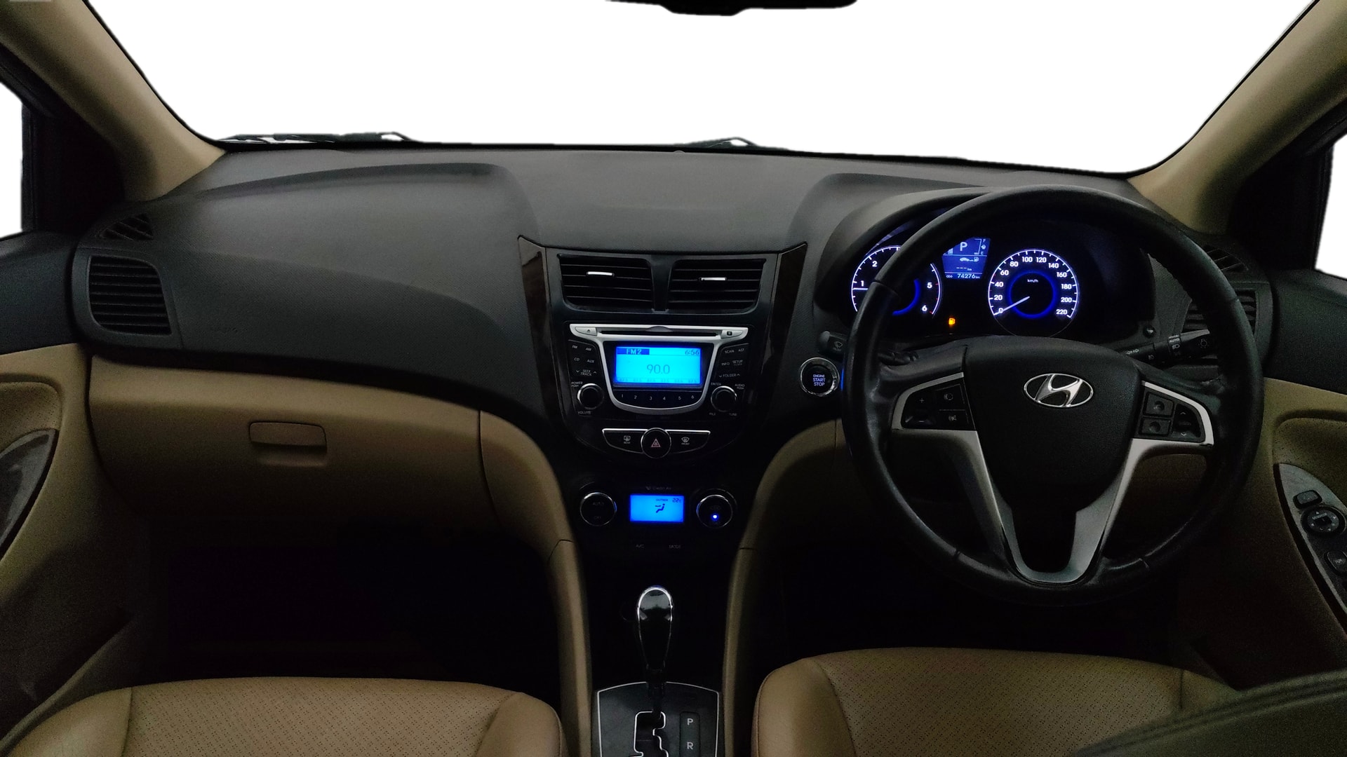 View 2014 Hyundai Fluidic Verna 1.6 CRDI SX (O) AT Image 15 Used 2014 Hyundai Fluidic Verna 1.6 CRDI SX (O) AT Image 15