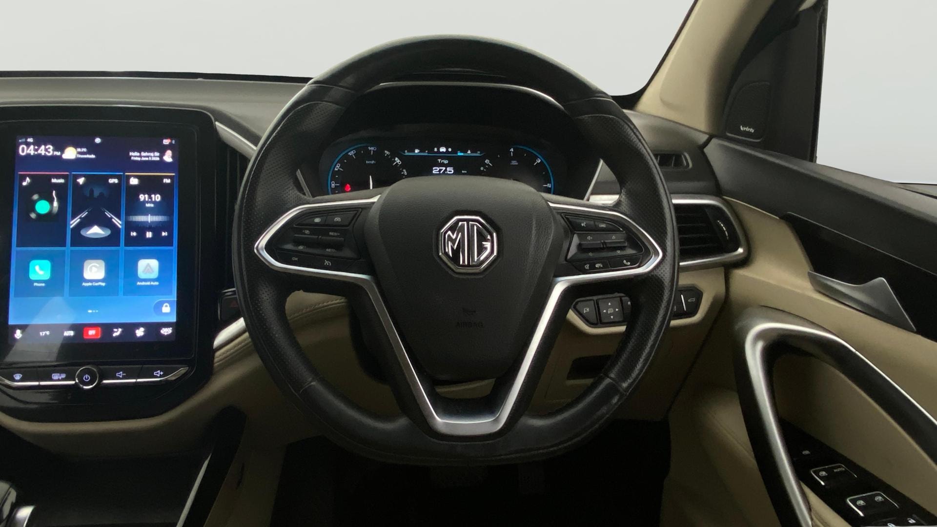 View 2022 MG Hector Sharp CVT Petrol Image 21 Used 2022 MG Hector Sharp CVT Petrol Image 21