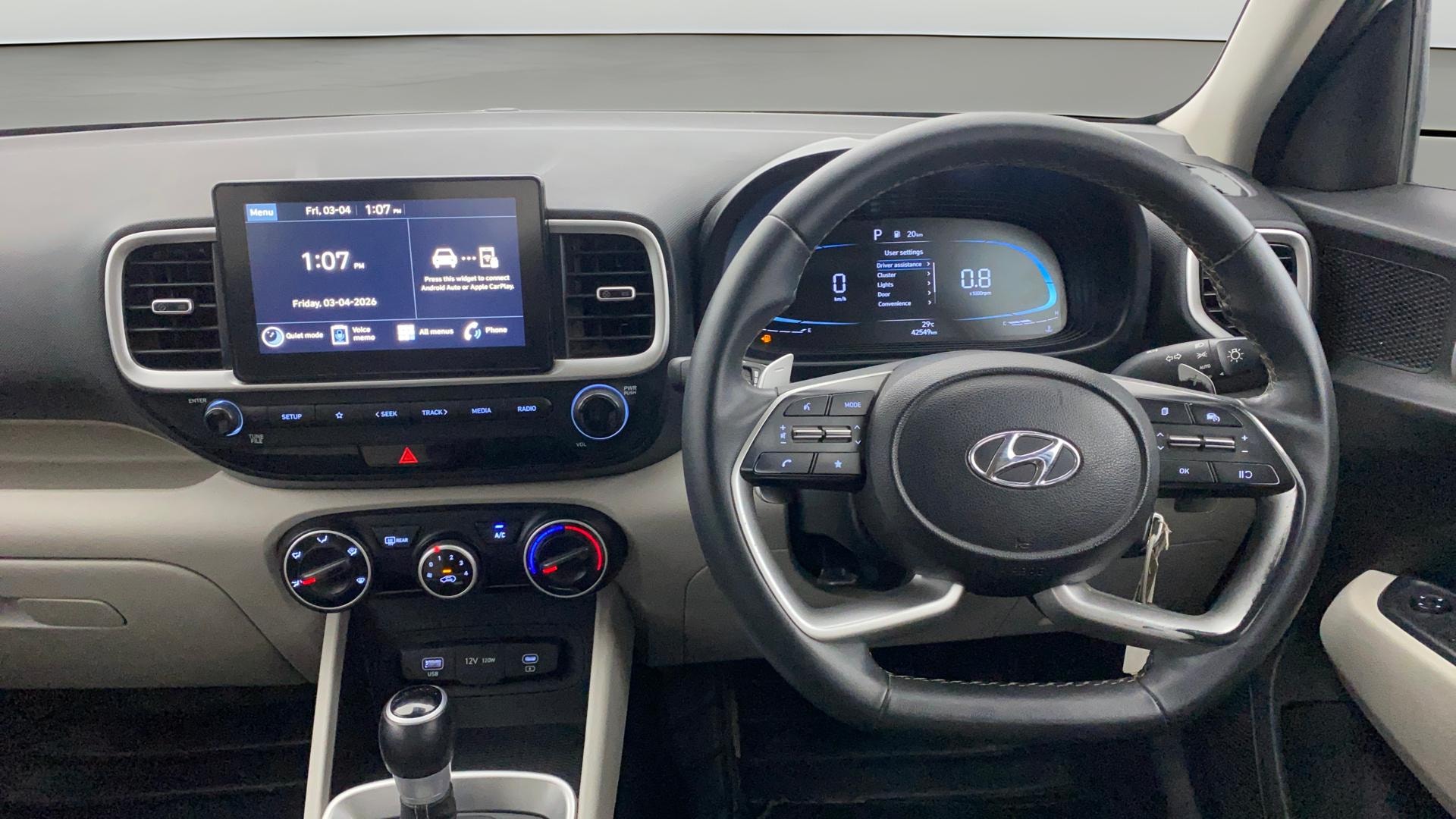 View 2022 Hyundai Venue S (O) 1.0 Turbo Petrol DCT Image 21 Used 2022 Hyundai Venue S (O) 1.0 Turbo Petrol DCT Image 21