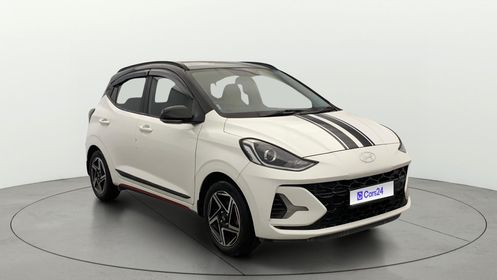 View 2023 Hyundai Grand i10 Nios Sportz Petrol Dual Tone Image 37 Used 2023 Hyundai Grand i10 Nios Sportz Petrol Dual Tone Image 37