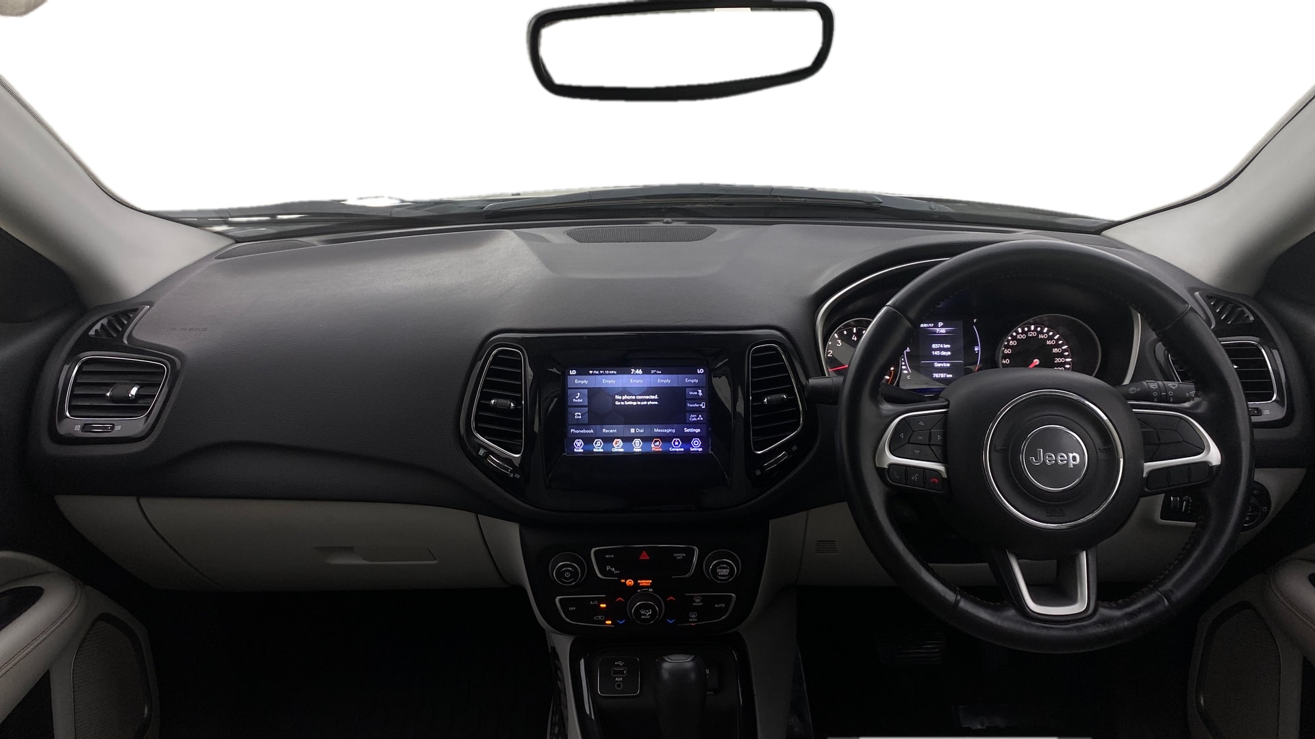 View 2019 Jeep Compass Limited 1.4 Multi AIR Petrol DDCT AT BS IV Image 15 Used 2019 Jeep Compass Limited 1.4 Multi AIR Petrol DDCT AT BS IV Image 15