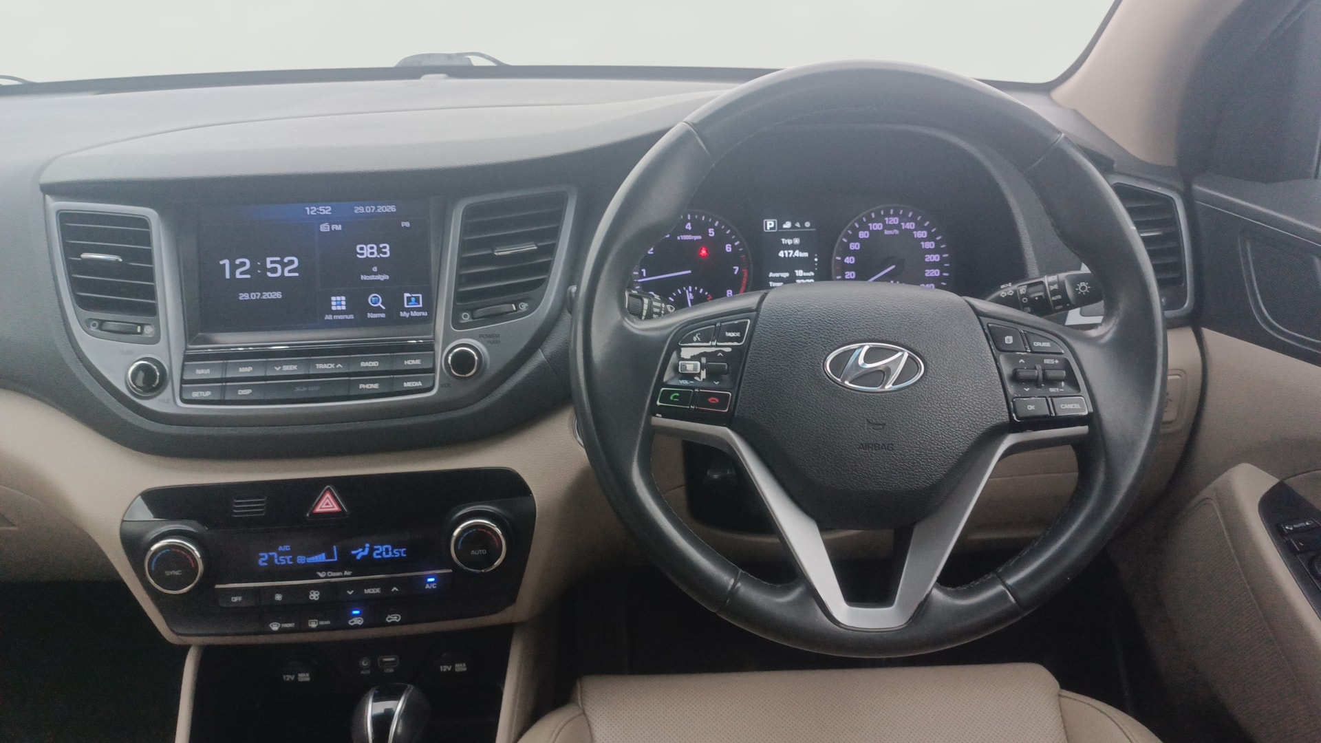 View 2018 Hyundai Tucson R 2.0 6-Speed Automatic GL BS IV Image 13 Used 2018 Hyundai Tucson R 2.0 6-Speed Automatic GL BS IV Image 13