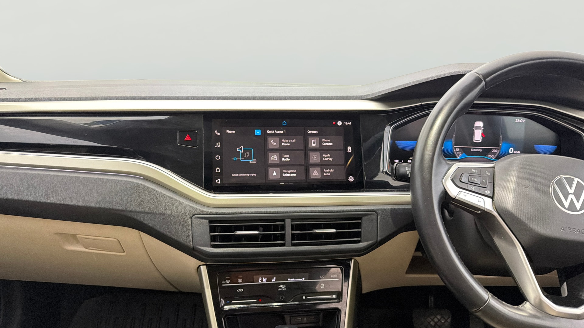View 2023 Volkswagen Virtus Topline 1.0 TSI MT Image 18 Used 2023 Volkswagen Virtus Topline 1.0 TSI MT Image 18