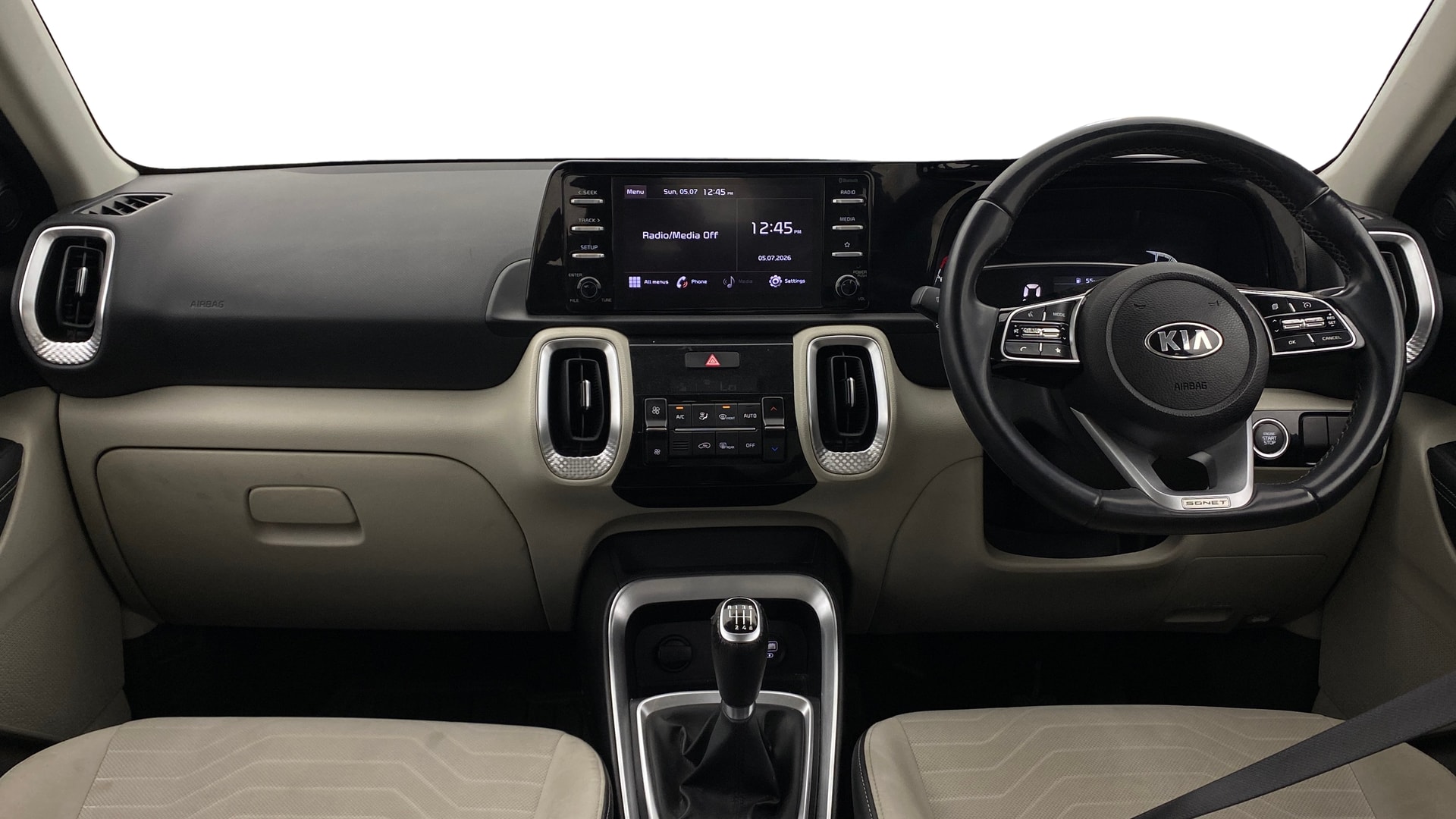 View 2020 Kia Sonet HTX iMT Petrol Image 16 Used 2020 Kia Sonet HTX iMT Petrol Image 16