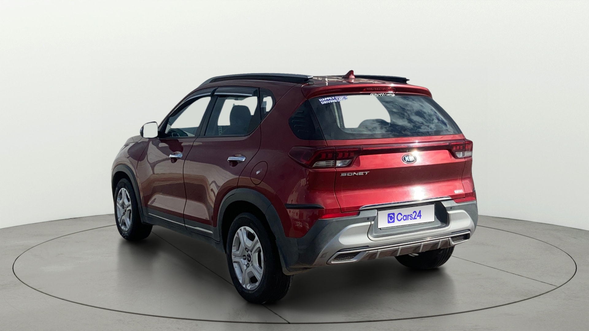 View 2021 Kia Sonet HTX iMT Petrol Image 2 Used 2021 Kia Sonet HTX iMT Petrol Image 2