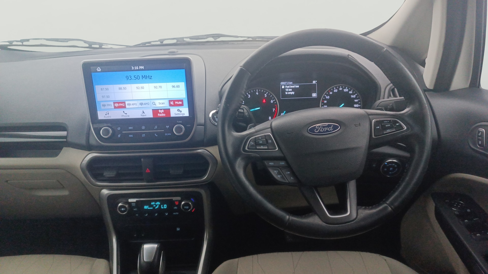 View 2020 Ford EcoSport 1.5 TDCi Diesel Ambiente BS IV Image 12 Used 2020 Ford EcoSport 1.5 TDCi Diesel Ambiente BS IV Image 12