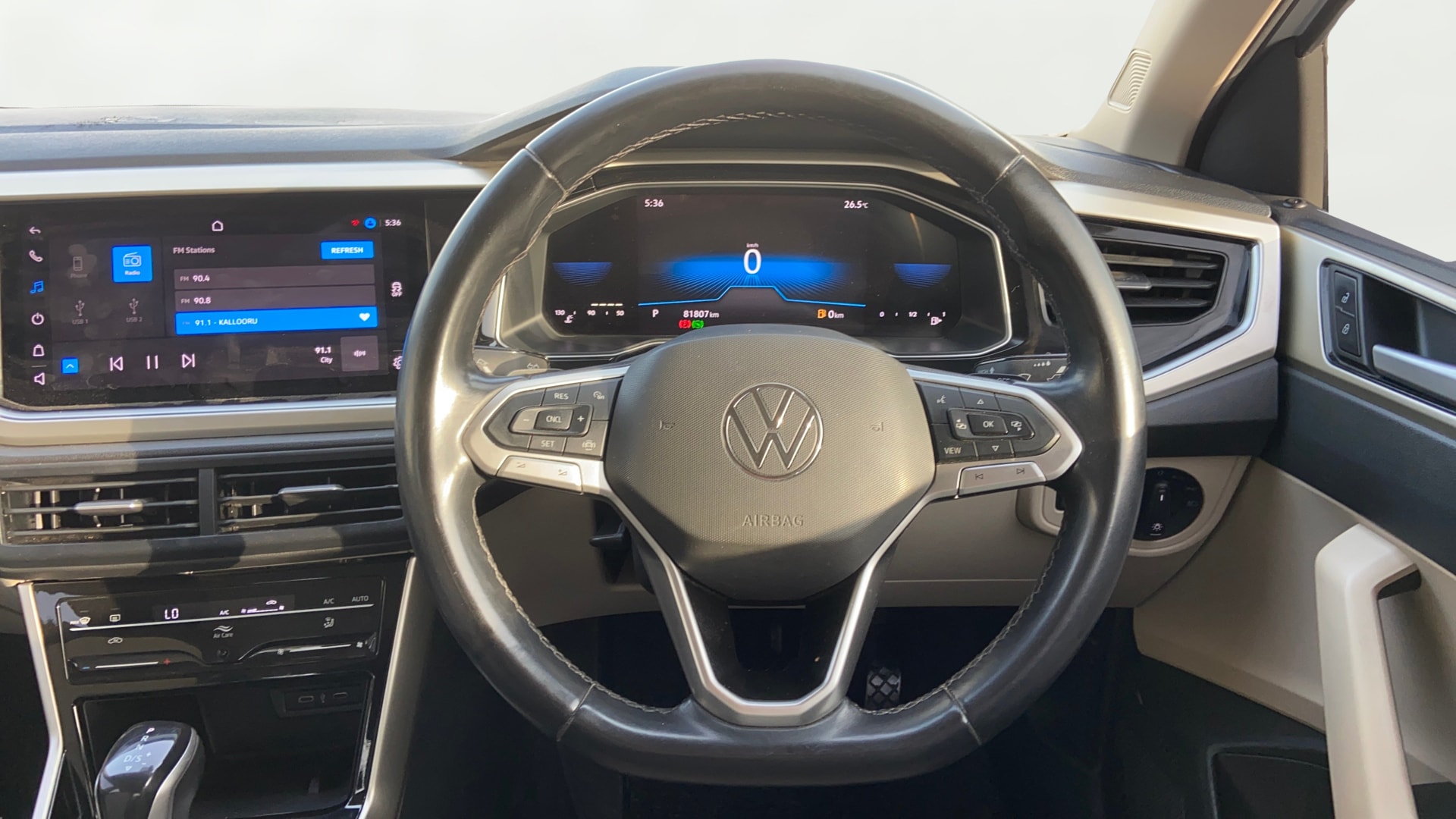 View 2023 Volkswagen Virtus Topline 1.0 TSI MT Image 21 Used 2023 Volkswagen Virtus Topline 1.0 TSI MT Image 21