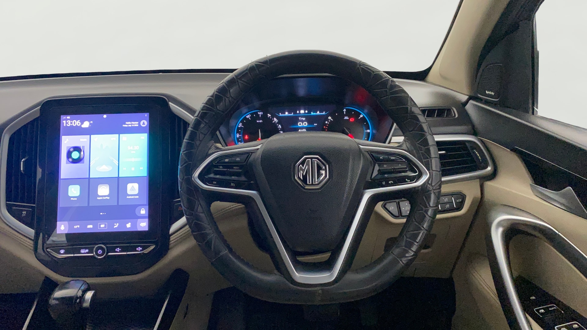 View 2021 MG Hector Sharp CVT Petrol Image 14 Used 2021 MG Hector Sharp CVT Petrol Image 14