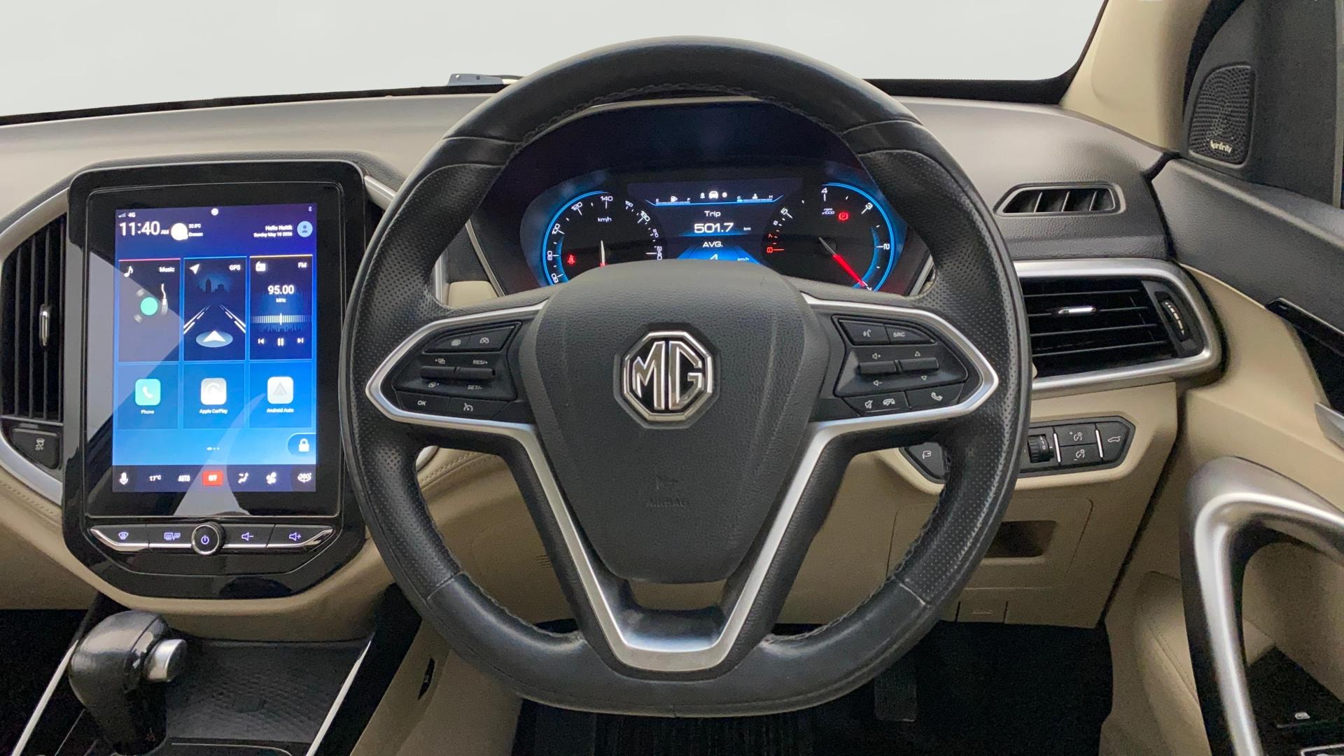 View 2021 MG Hector Sharp CVT Petrol Image 13 Used 2021 MG Hector Sharp CVT Petrol Image 13
