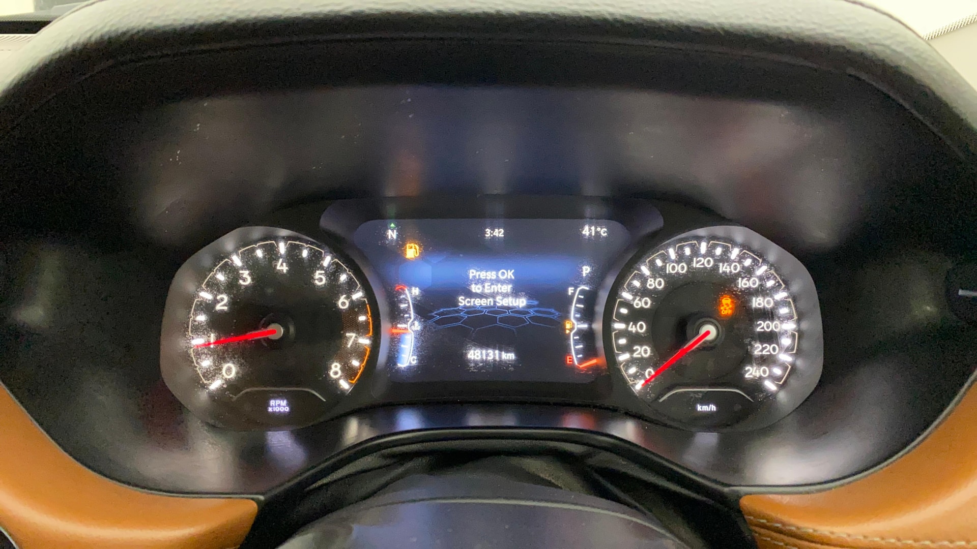 View 2021 Jeep Compass Limited (O)1.4 Multi AIR Petrol DDCT AT BS IV Image 21 Used 2021 Jeep Compass Limited (O)1.4 Multi AIR Petrol DDCT AT BS IV Image 21