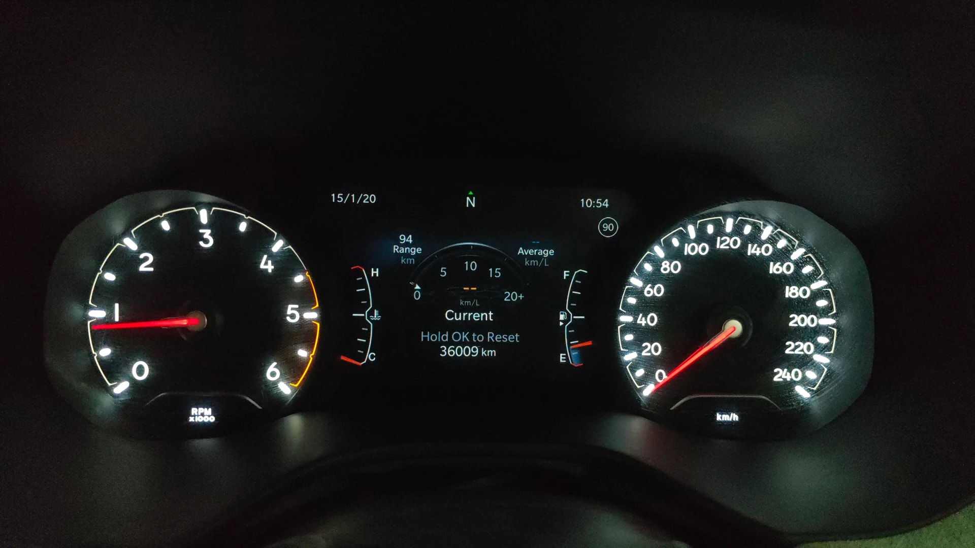 View 2021 Jeep Compass Longitude (O) 2.0 Diesel MT Image 35 Used 2021 Jeep Compass Longitude (O) 2.0 Diesel MT Image 35