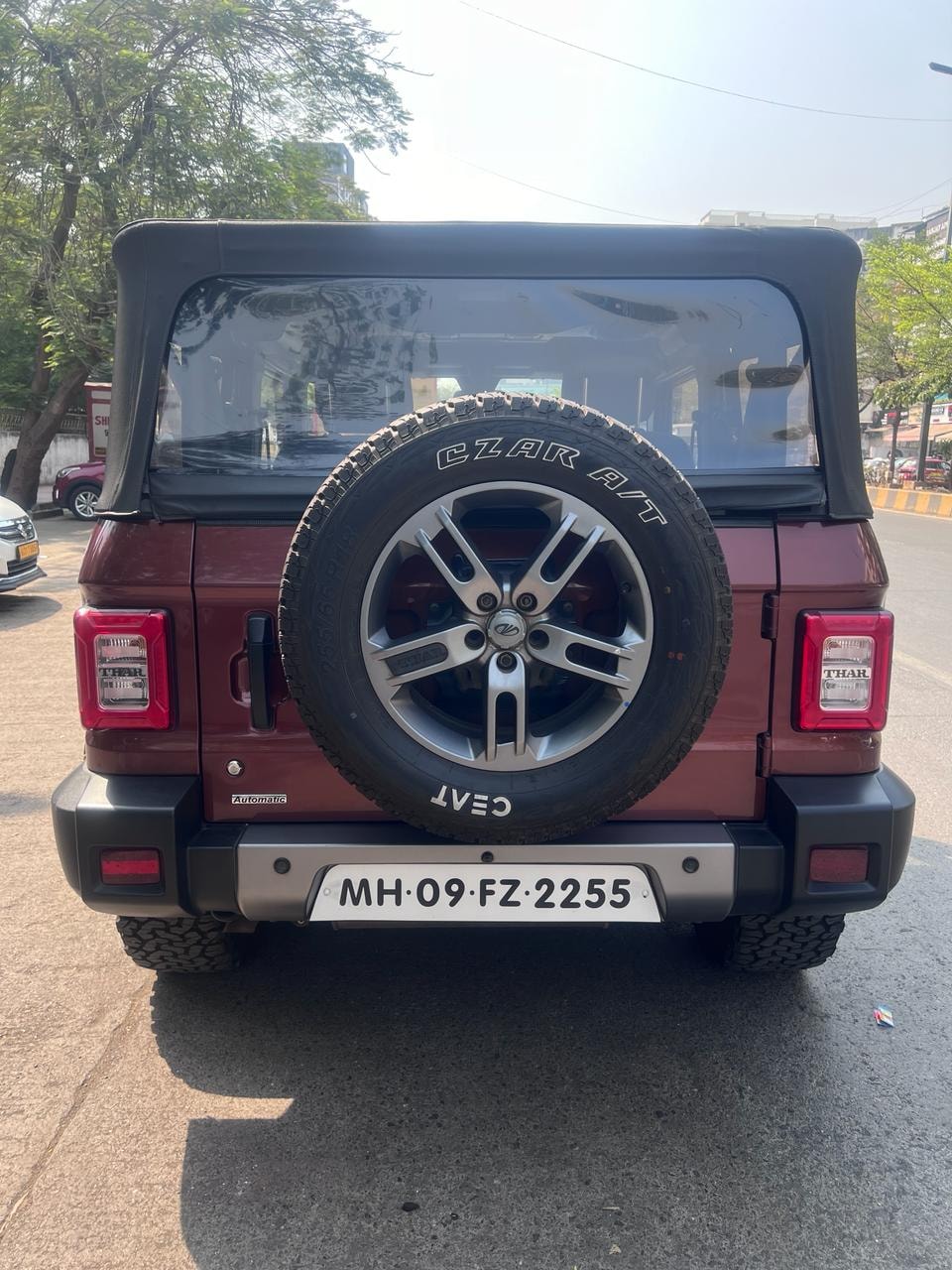 View 2021 Mahindra Thar LX Automatic 4 Seater Convertible Top Image 4 Used 2021 Mahindra Thar LX Automatic 4 Seater Convertible Top Image 4