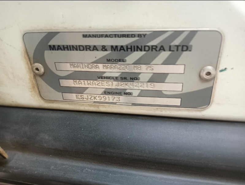 Used 2018 Mahindra Marazzo Used 2018 Mahindra Marazzo