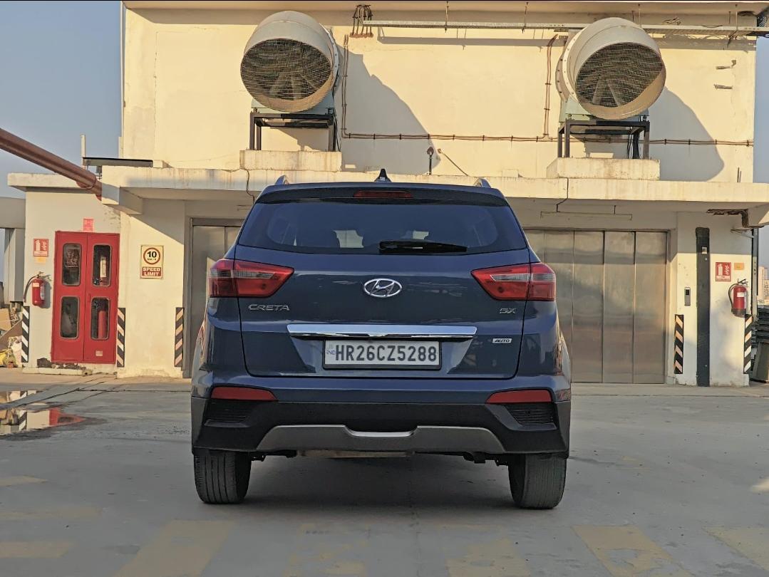2016 Hyundai Creta 1.6 SX Plus Petrol AT Rear View 