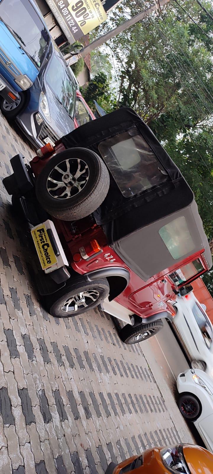 2014 Mahindra Thar DI 4WD BS4 PS Rear Right View 