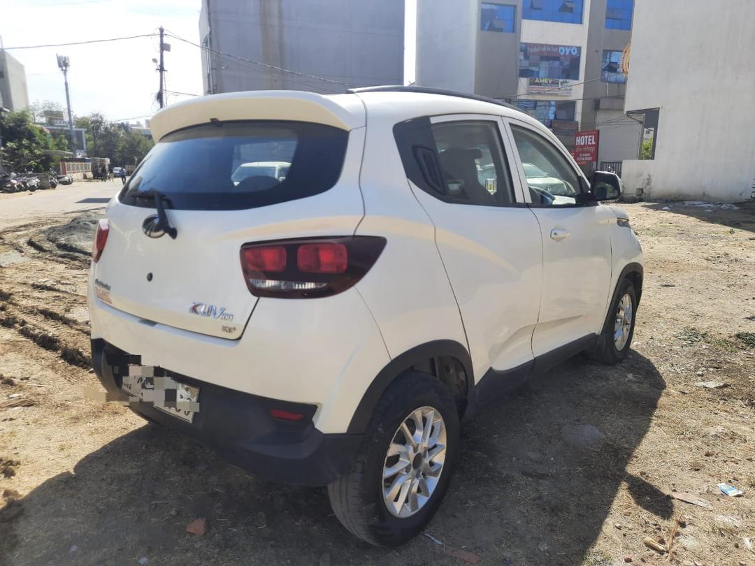 2017 Mahindra KUV100 K6 Plus Diesel 5 Seater BS IV Rear Right View 