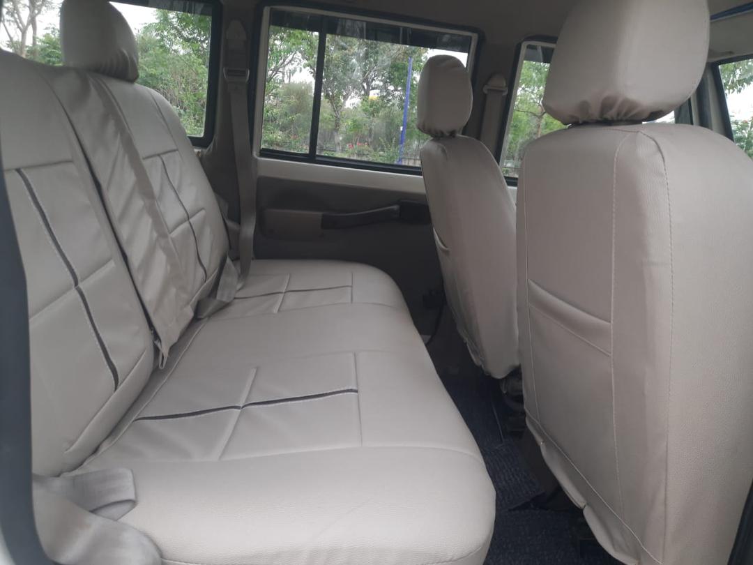 2018 Mahindra Bolero Power Plus SLX BS4 Back Seats 