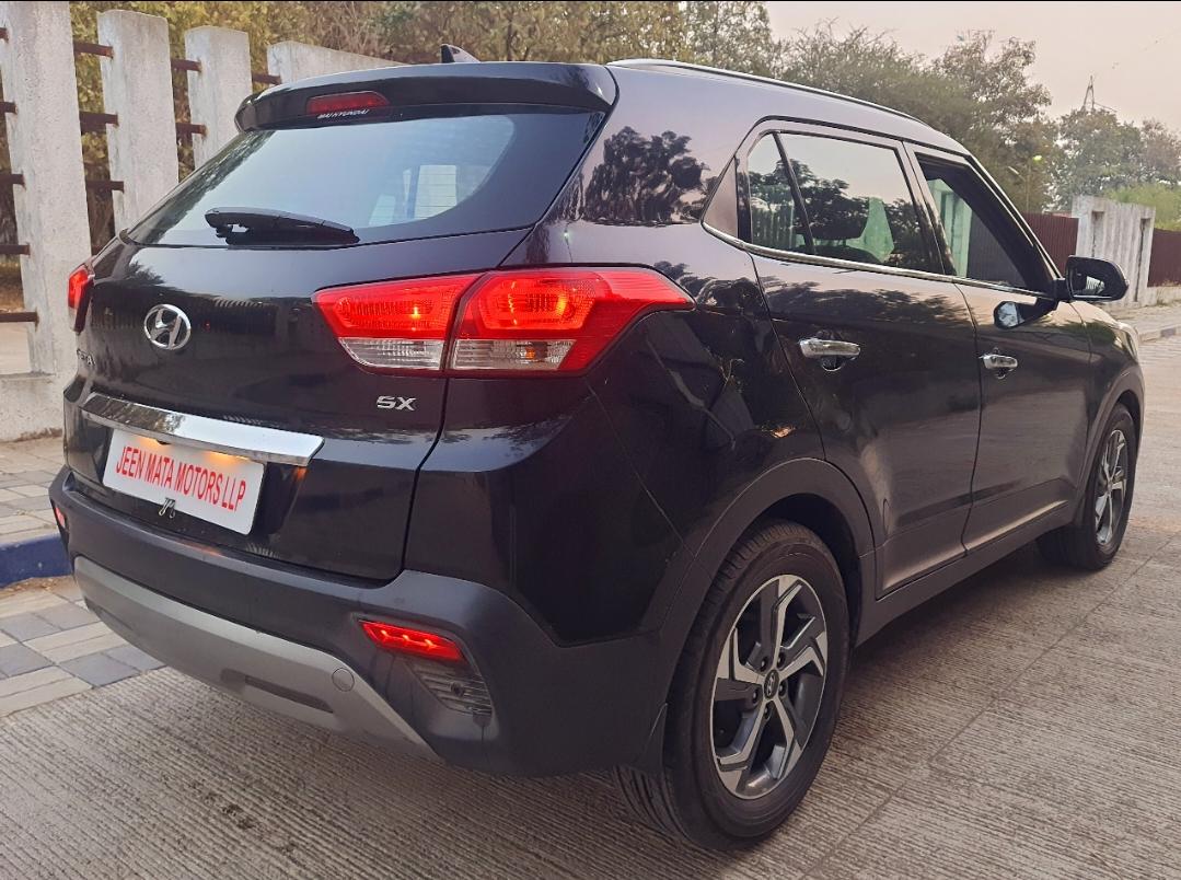 2018 Hyundai Creta 1.6 SX (O) Petrol Rear Left View 