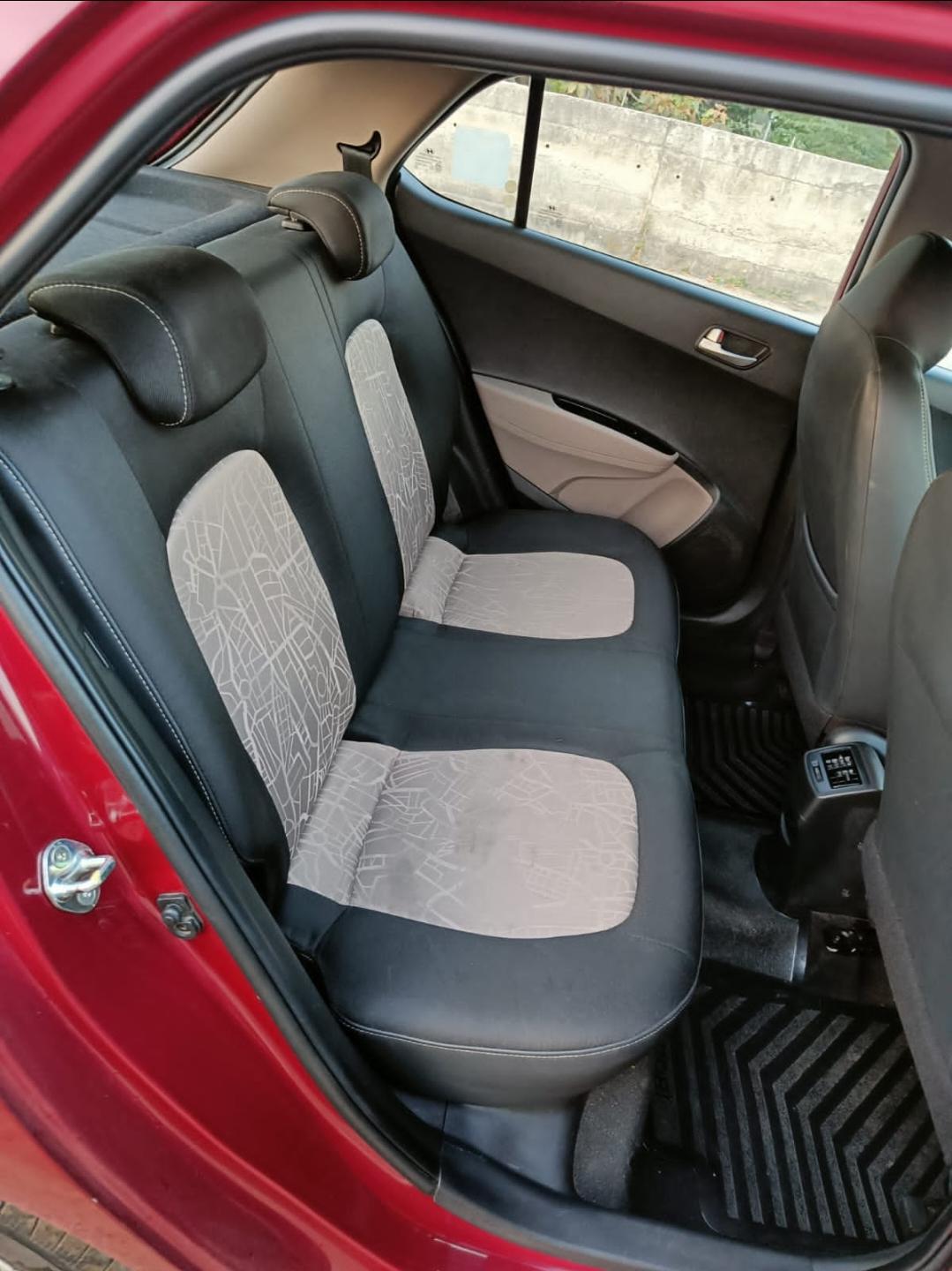 2016 Hyundai Grand i10 Asta AT 1.2 Kappa VTVT Back Seats 