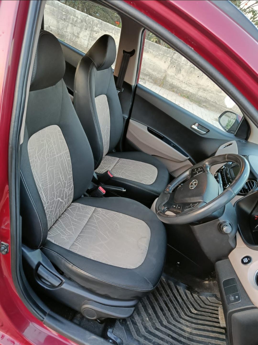 2016 Hyundai Grand i10 Asta AT 1.2 Kappa VTVT Front Seats 